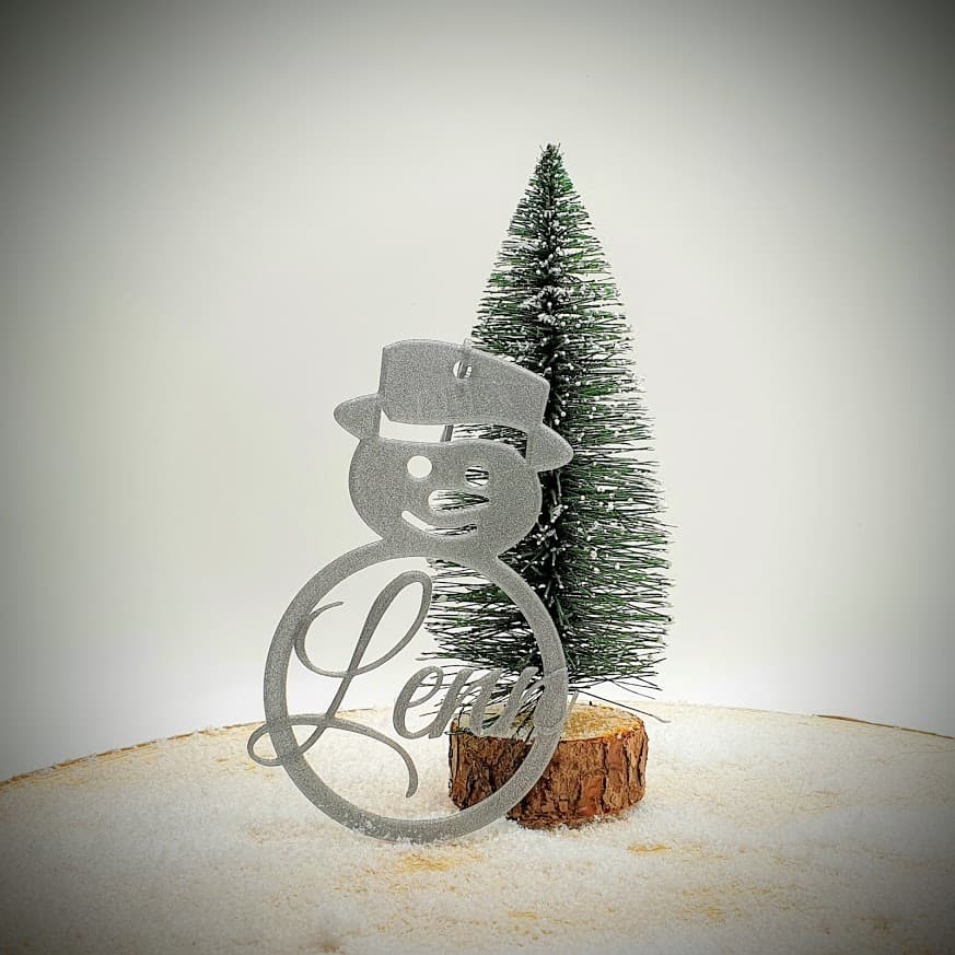 sneeuwman kerstversiering