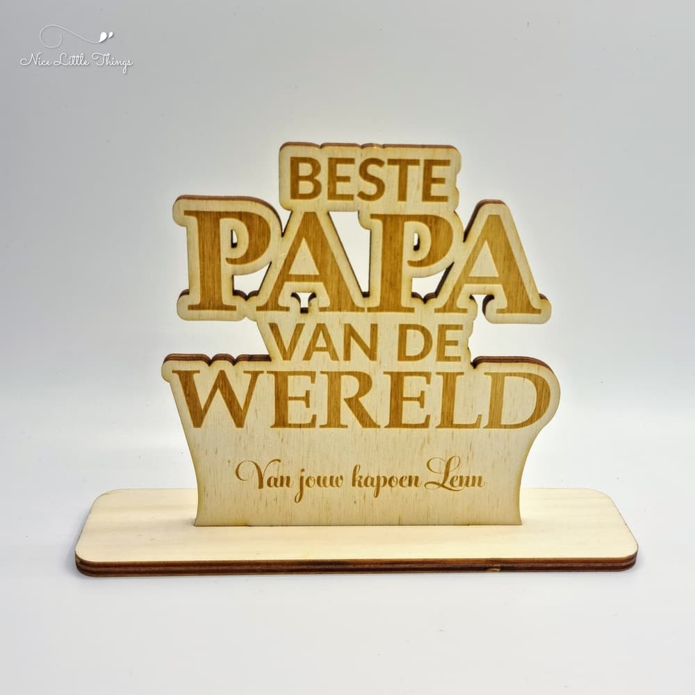Award Beste Papa Van De Wereld