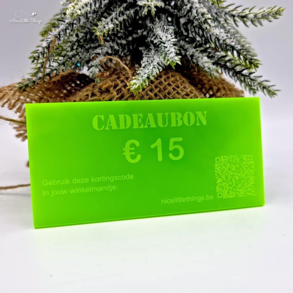 Cadeaubon 15