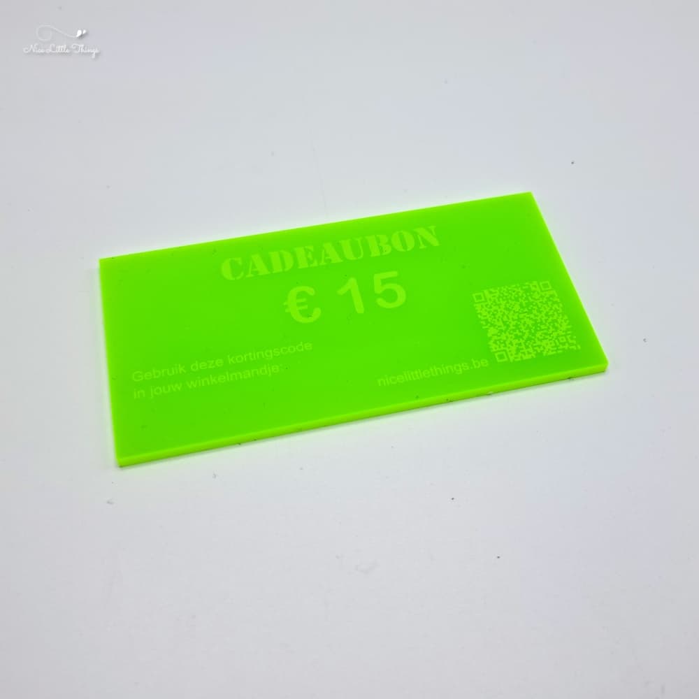 Cadeaubon 15