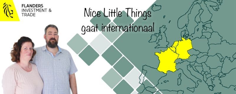 Nice Little Things gaat internationaal mede dankzij Flanders Investment & Trade
