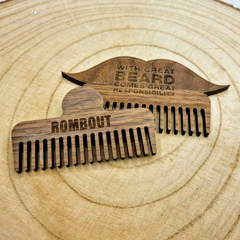baardkammen set