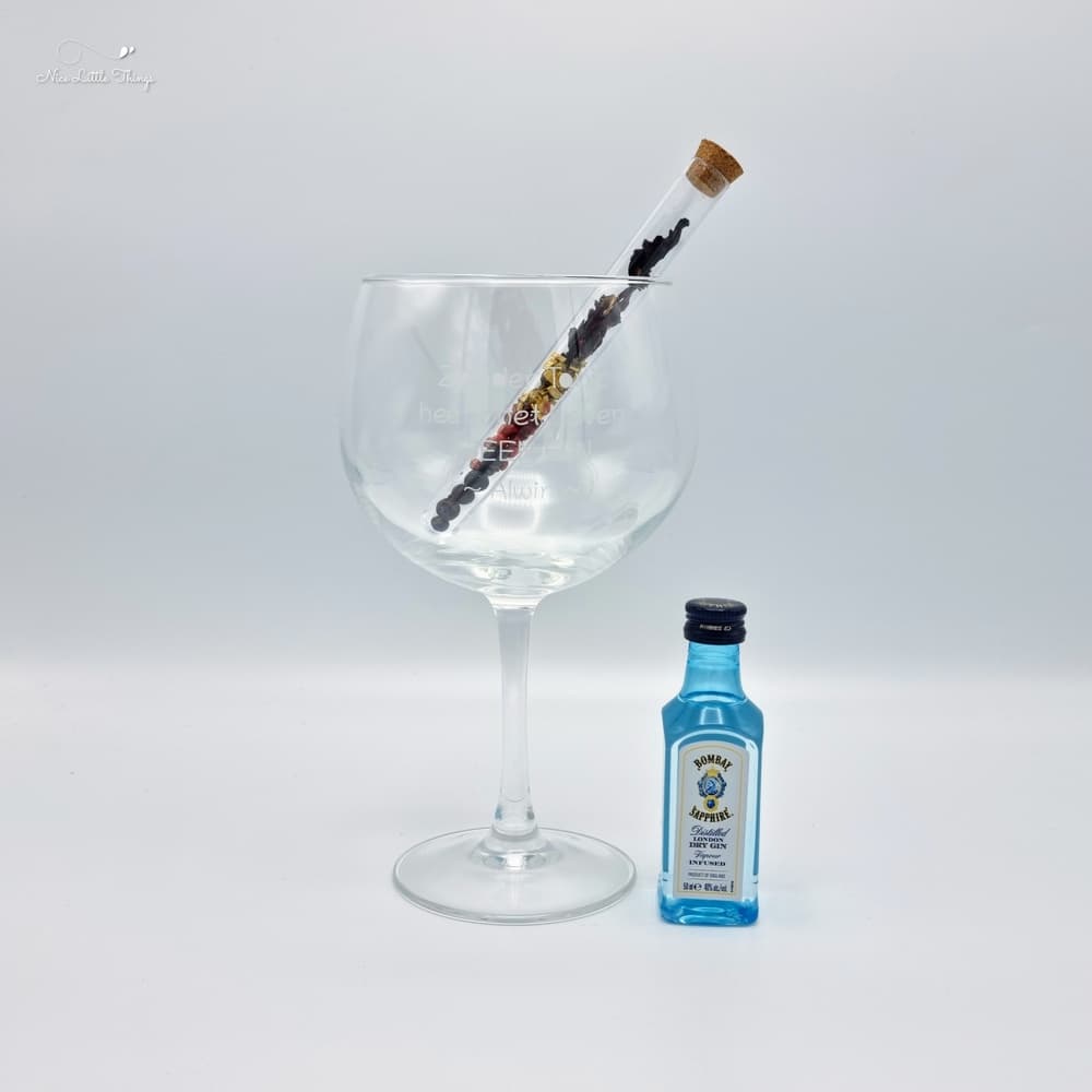 Gepersonaliseerd gin tonic glas
