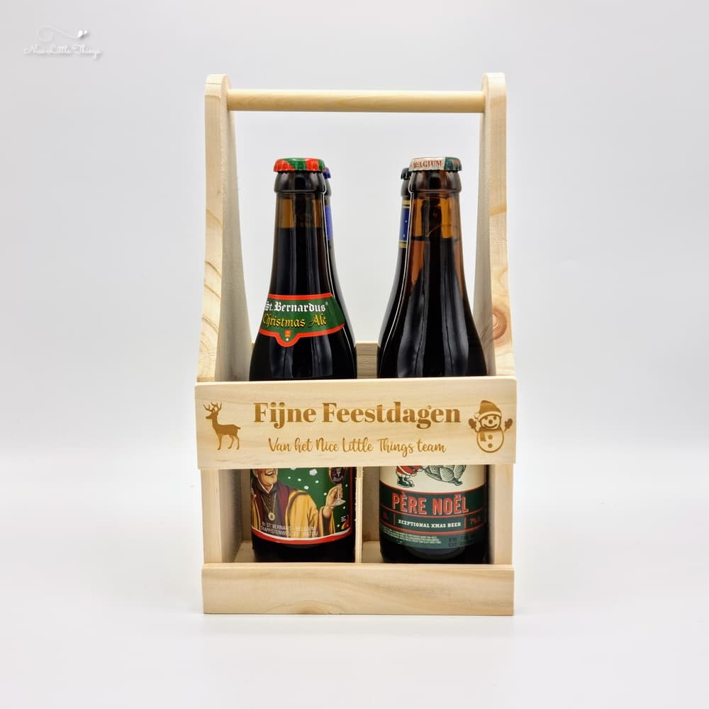 Houten Bierkrat Feestdagen