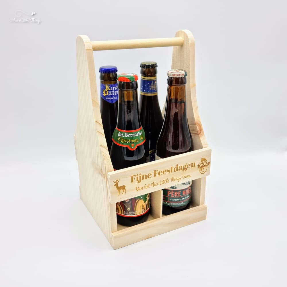 Houten Bierkrat Feestdagen
