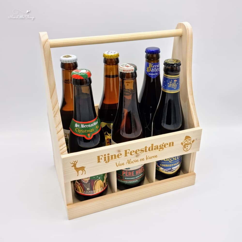 Houten Bierkrat Feestdagen