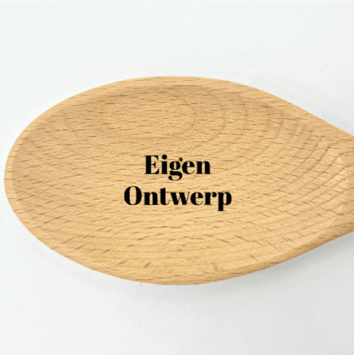 Houten lepel - eigen ontwerp