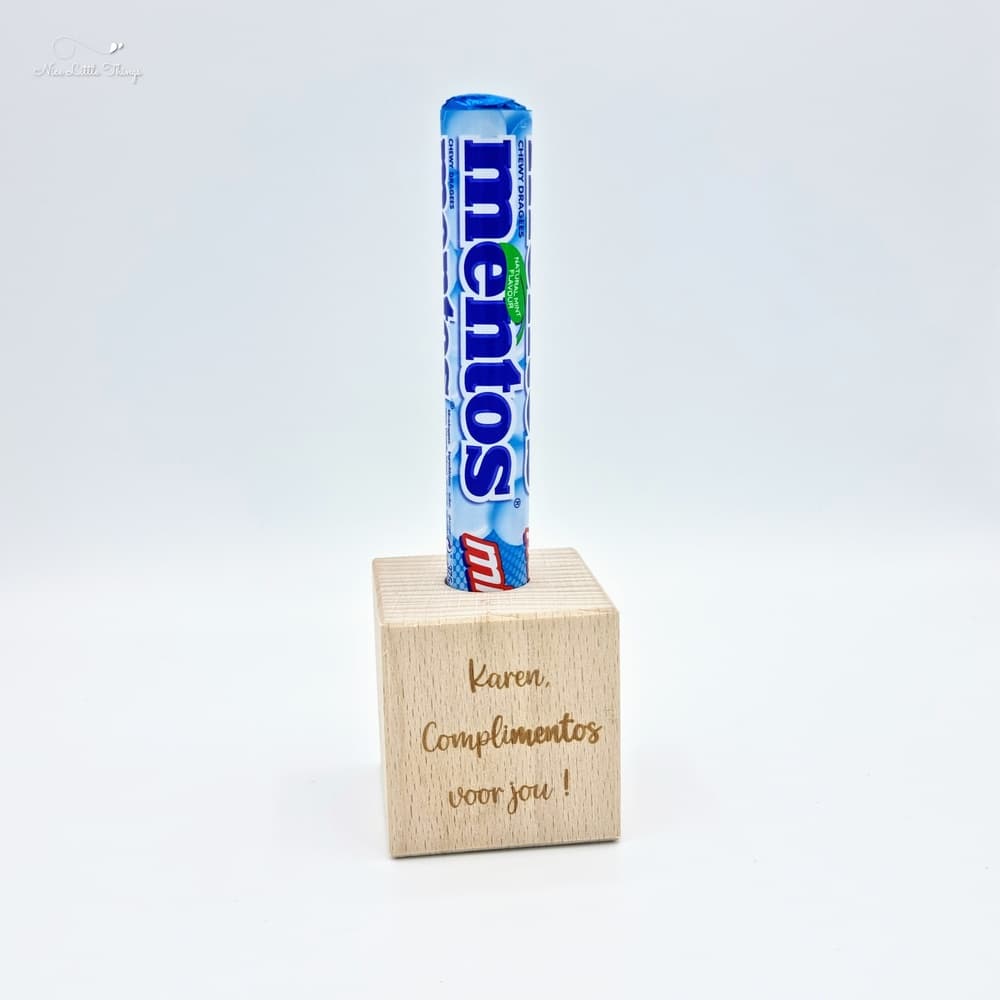 Houten Kubus Complimentos