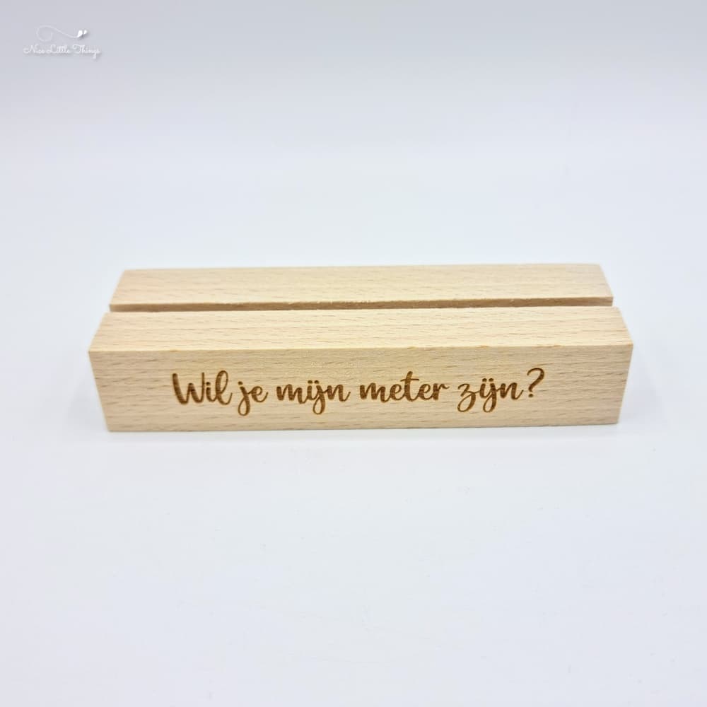 Houten Fotohouder