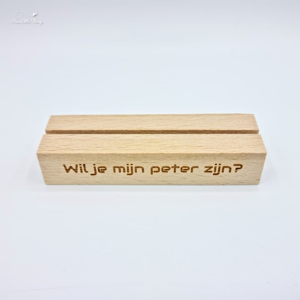 Houten Fotohouder